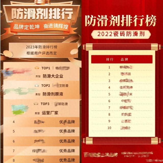 best365揭秘防滑剂品牌十大排名！